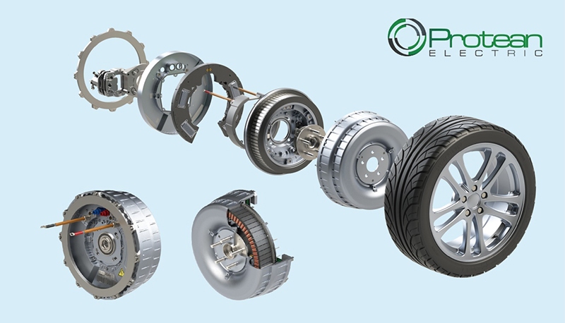 收购英国Protean拿下顶交流电机级轮毂电机技术！数一数许